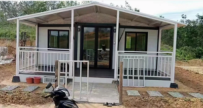 Expanderbar Container House-resa för att utforska okända områden!