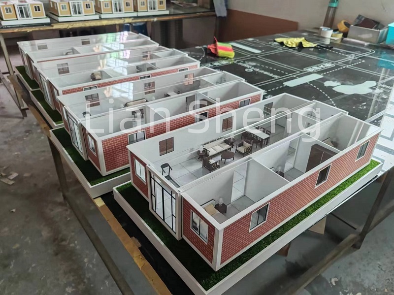 Modellen Expandable Container House är så söt.